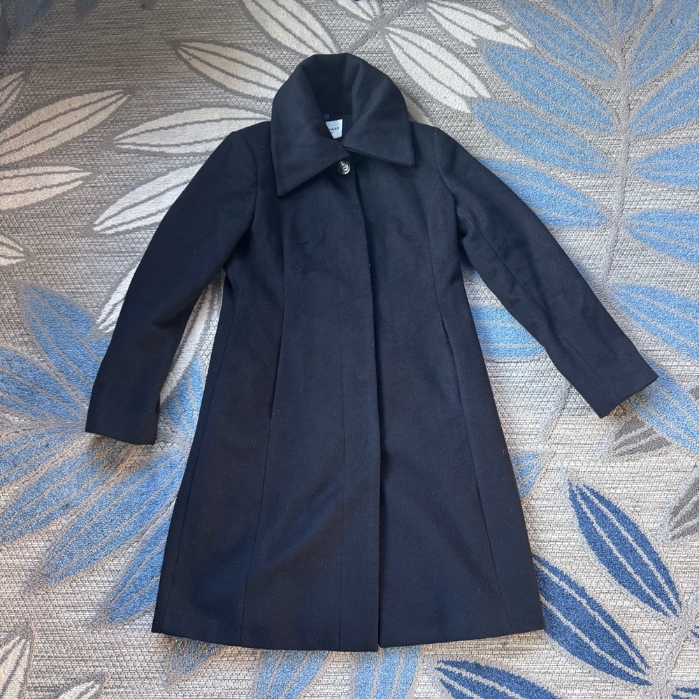 Cole Haan Signature Women’s Wool Blend Black Pea Coat Size‎ 8